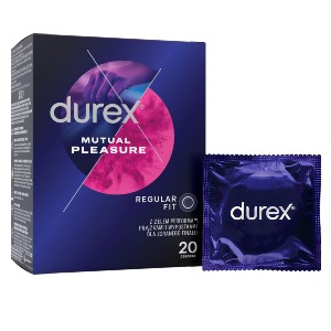 Durex Mutual Pleasure (20ks), kondomy pro společné vyvrcholení