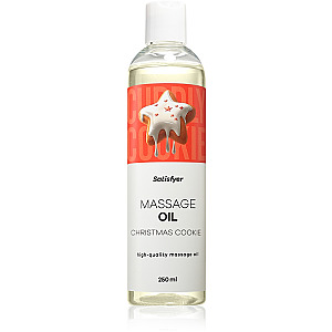 Satisfyer Massage Oil 250 ml (Christmas Cookie), vánoční masážní olej