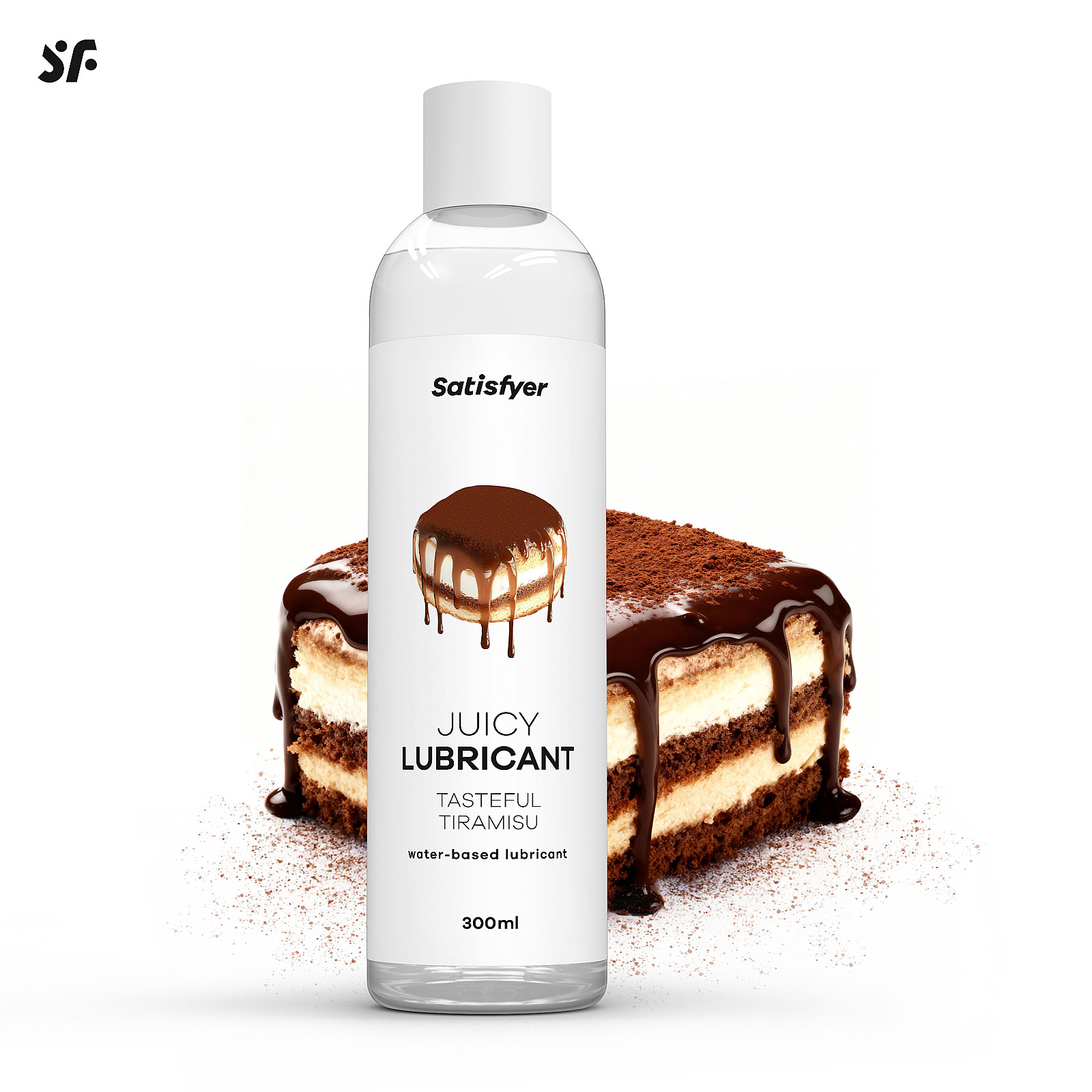 Satisfyer Juicy Lubricant 300 ml (Tasteful Tiramisu), tiramisu lubrikační gel