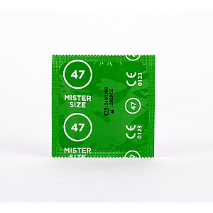 Mister Size Condom XS 47mm (1 ks), ultratenké kondomy