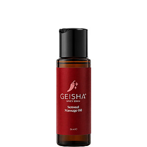 Geisha Sensual Massage Oil Spicy Eden (50 ml), smyslný masážní olej