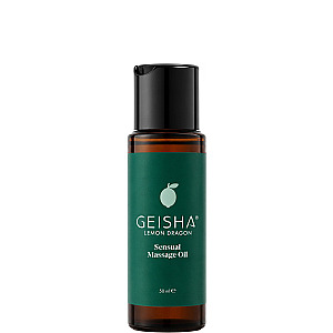 Geisha Sensual Massage Oil Lemon Dragon (50 ml), smyslný masážní olej