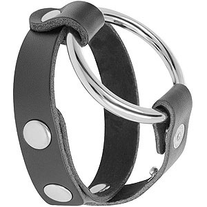 Darkness Penis Ring + BDSM Testicles