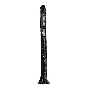 Blush JET BLACK MAMBA 19inch (48 cm) super dlouhé dildo