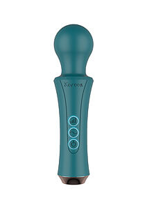 XoCoon The Personal Wand (Green), ergonomický masážní vibrátor
