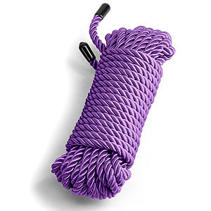 BOUND Rope (Purple), 7,5 m bondážní lano z umělého vlákna