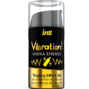 Intt Vibration! Tingling Gel (Vodka Energy), stimulační gel na rty a klitoris