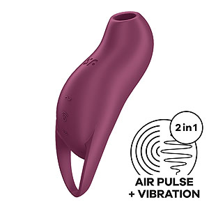 Satisfyer Pocket Pro 1 (Purple), pulzátor na klitoris