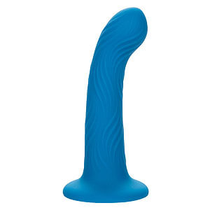 CalExotics Wave Rider Ripple (Blue), silikonové dildo unisex