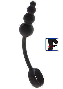 ToyJoy Manpower Anal Plug & Cock ring, anal lock kolík s kroužkem