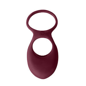 Lola Games Pure Passion Daydream (Wine Red), vibrační kroužek pro páry