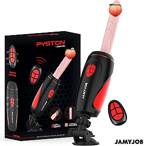 JamyJob Pyston Base Automatický Masturbátor, přírážecí masturbátor s dildem