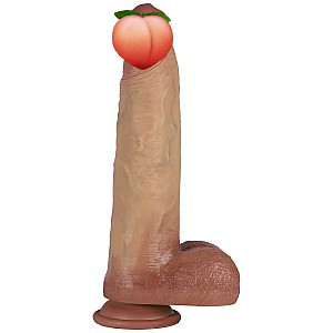 Hidden Desire Ultra Realistic Dildo Silicone 21 cm (Skin), ultra realistický dildo