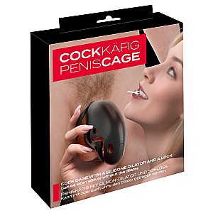 You2toys Cock Cage With Dilator, klec cudnosti s dilatátorem