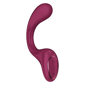 Satisfyer G For Goddess 2 (Wine Red), duální vibrátor pro ženy