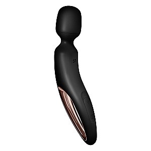 Satisfyer Wand-erland (Black/Rosegold), masážní hlavice