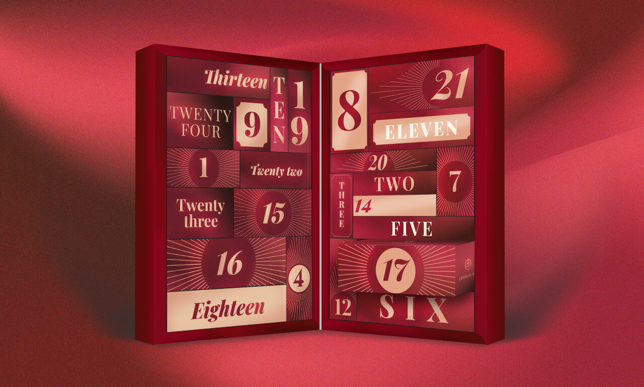 Dream Toys Pleasure Box (2025 Sexy Calendar), adventní sexy kalendář