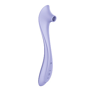Satisfyer Easy Lover (Violet), duální stimulátor klitorisu