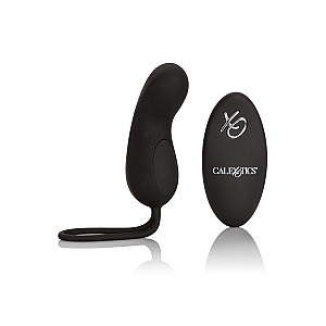 CalExotics Remote Rechargeable Curve (Black), dálkový mini vibrátor