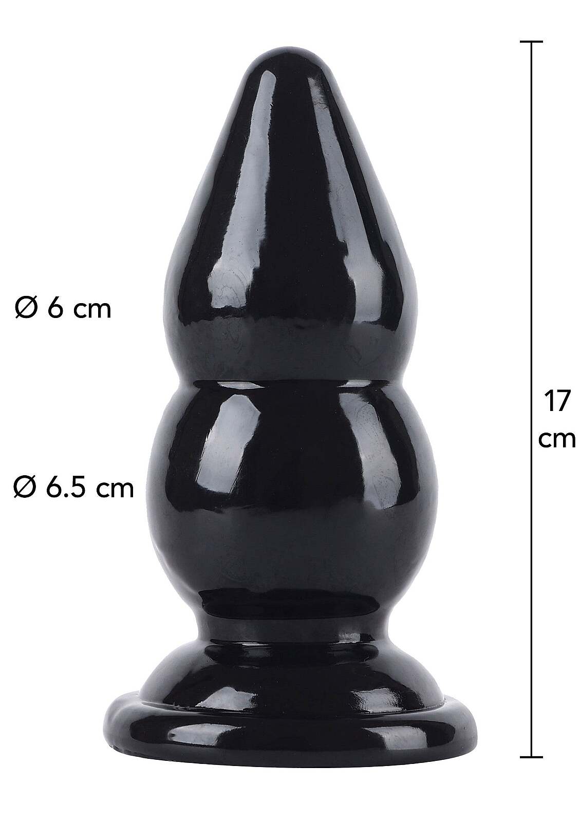 Hidden Desire Extreme Buttplug Balls Large (17 cm), anální XXL kolík