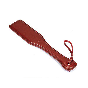 Liebe Seele Wine Red Leather Paddle, kožená plácačka