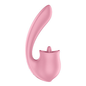 Satisfyer Tongue Genius (Pink), dvojitý vibrátor s jazýčkem