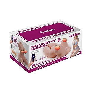 Mistress Dennehy Masturbator, realistické vibrační torzo