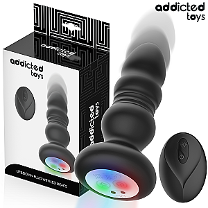 Addicted Toys Thrusting Vibrating Anal Plug, přirážecí vibrační kolík