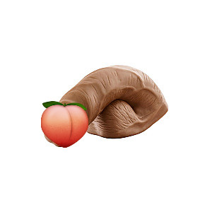 Blush UrSelf Affirm Dildo (Brown), realistický packer