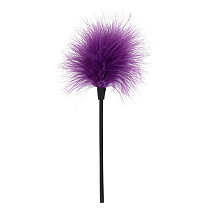 Sexy Feather Tickler (Purple), šimrací peříčko na senzorické hrátky