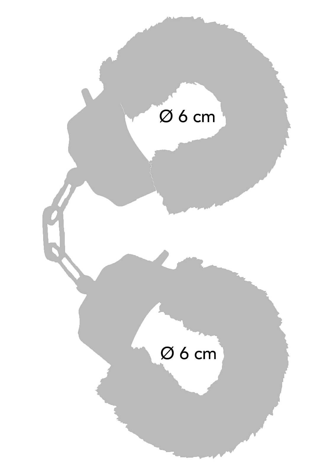 ToyJoy - Handcuffs with plush purple