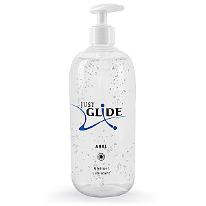 Just Glide Anal 500ml, vodní gel s pumpičkou na anální sex