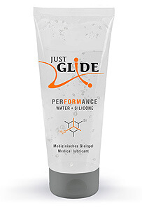 Just Glide Performance (200 ml), hybridní lubrikační gel na intimní použití